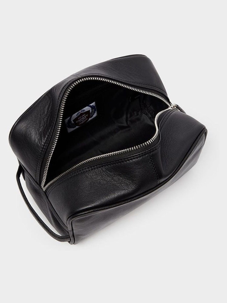 Osprey London The Arlington Leather Wash Bag - Image 3 of 3