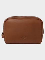 Osprey London The Arlington Leather Wash Bag - Image 1 of 3