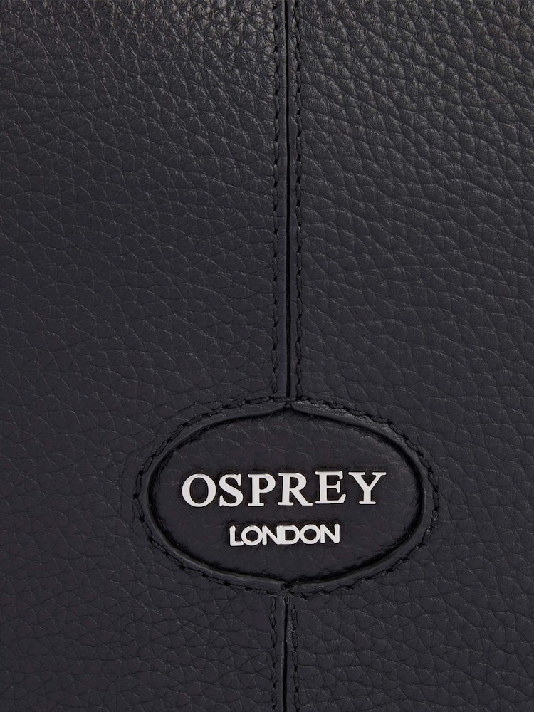 OSPREY LONDON The Rita Leather Hobo Bag - Image 6 of 6