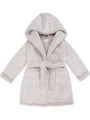 Chelsea Peers Brown Kids Teddy Fleece Dressing Gown - Image 1 of 3