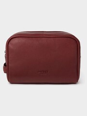 Osprey London The Arlington Leather Wash Bag - Image 1 of 3