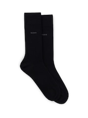 BOSS Black Regular Length Socks 2 Pack - Image 1 of 3