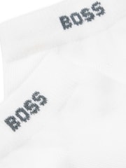 أبيض - حزمة من 5 جوارب كاحل من مزيج من القطن من BOSS - صورة 4 من 4