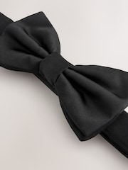 BOSS Black Jacquard Bow Tie - Image 2 of 2