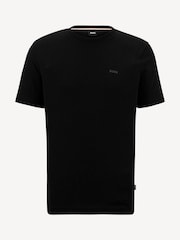 BOSS Black Thompson Rubber Chest Logo T-Shirt - Image 5 of 5