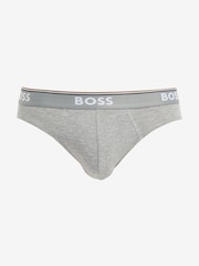 BOSS Natural Power Stretch Cotton 3 Pack Briefs - Image 3 of 4