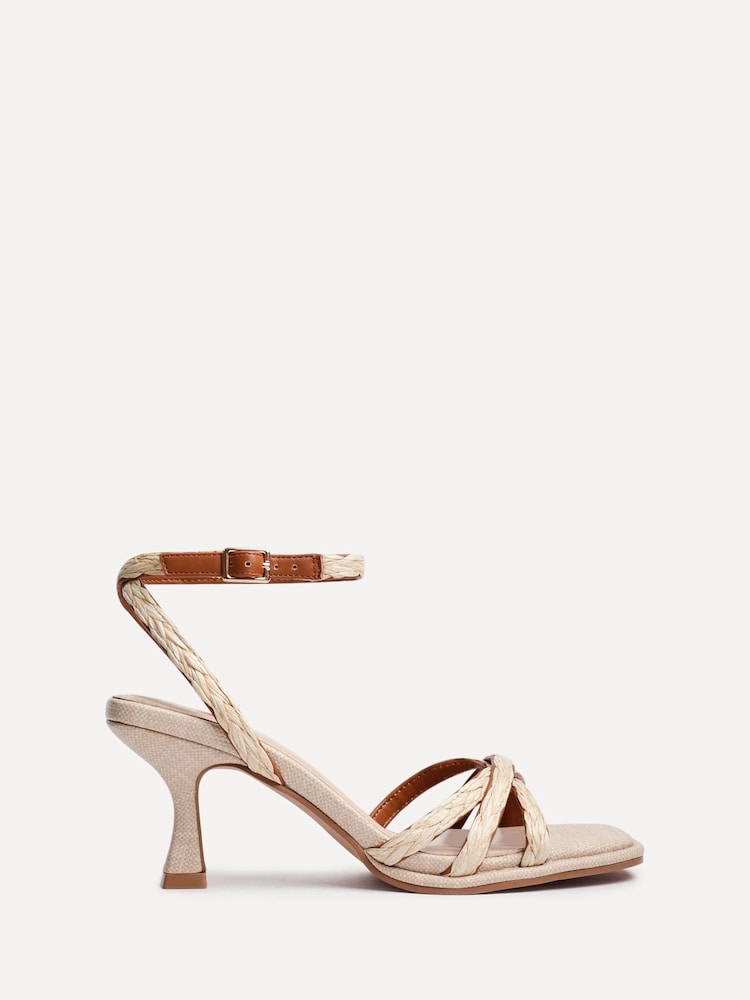 Natur - Linzi Faro Strappy Heeled Sandals - Bild 2 von 4 Natur - Linzi Faro Strappy Heeled Sandals - Bild 2 von 4