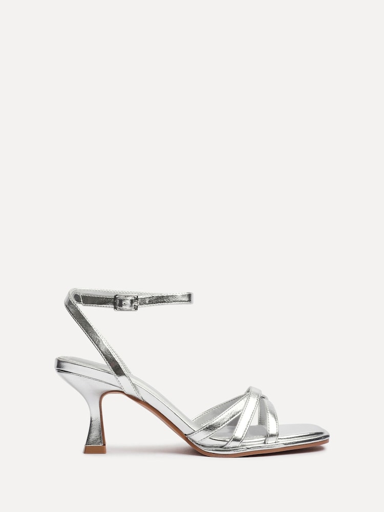 Silber - Linzi Faro Strappy Heeled Sandals - Bild 2 von 5 Silber - Linzi Faro Strappy Heeled Sandals - Bild 2 von 5