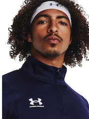 Under Armour Blue Challenger Midlayer Fleece - Image 3 of 6