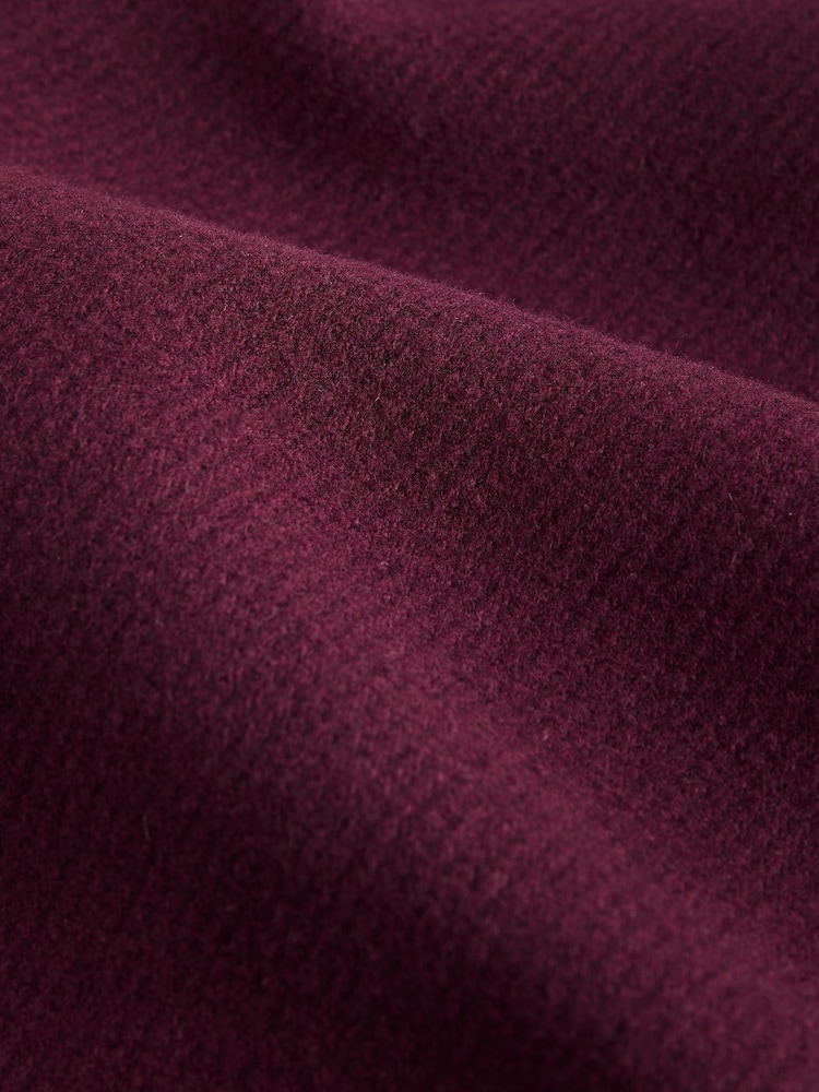 Berry Red Dolly Coat - Image 10 of 10