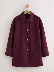 Berry Red Dolly Coat - Image 6 of 10