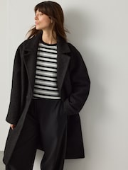 Black Revere Button Up Coatigan - Image 4 of 8