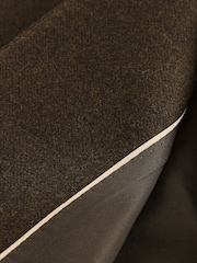 Olive Green Revere Coat - Image 7 of 10