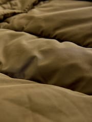 Khaki Green Shower Resistant Padded Hooded Coat - Image 11 of 11