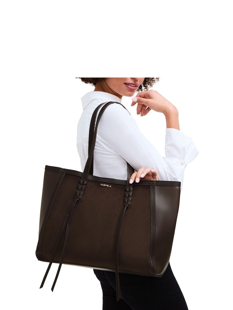 Carvela Tassel Winged Tote Bag - Image 1 of 5 Carvela Tassel Winged Tote Bag - Image 1 of 5