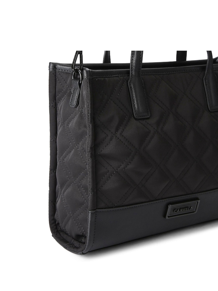 Carvela Taylor Midi Black Tote Bag - Image 5 of 5