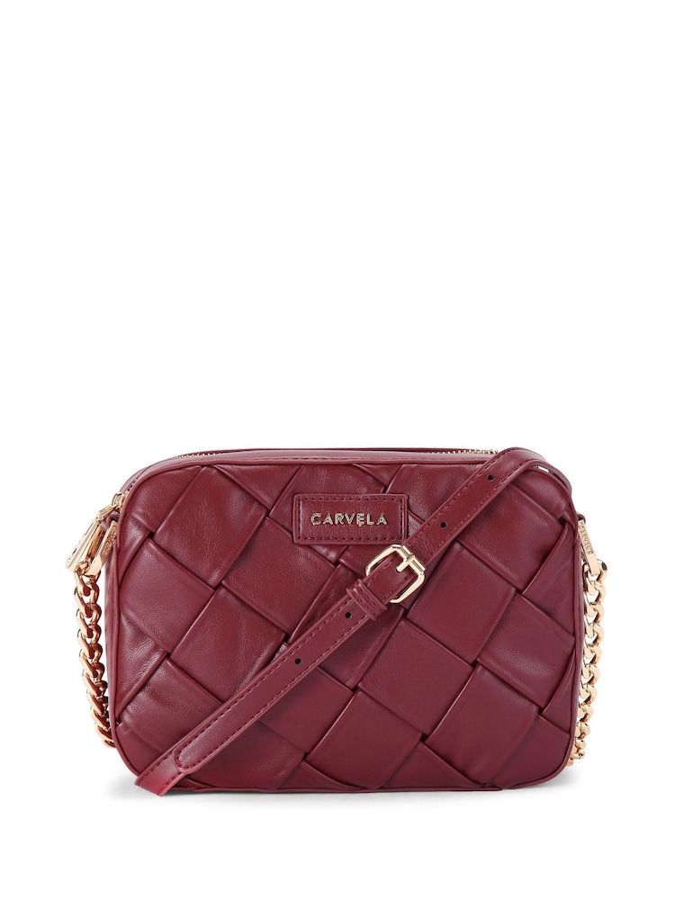 Carvela Lexi Weave Cross-Body Bag - Image 1 of 4