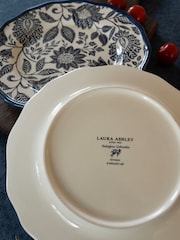 Laura Ashley Blue Set of 2 Hedingham 21cm Side Plates - Image 2 of 3
