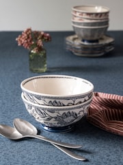 Laura Ashley Set of 2 Blue Hedingham Bowls - Image 1 of 3