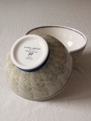 Laura Ashley Set of 2 Blue Edwin Bowls - Image 2 of 3