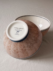 Laura Ashley Set of 2 Terracotta Edwin Bowls - Image 2 of 3