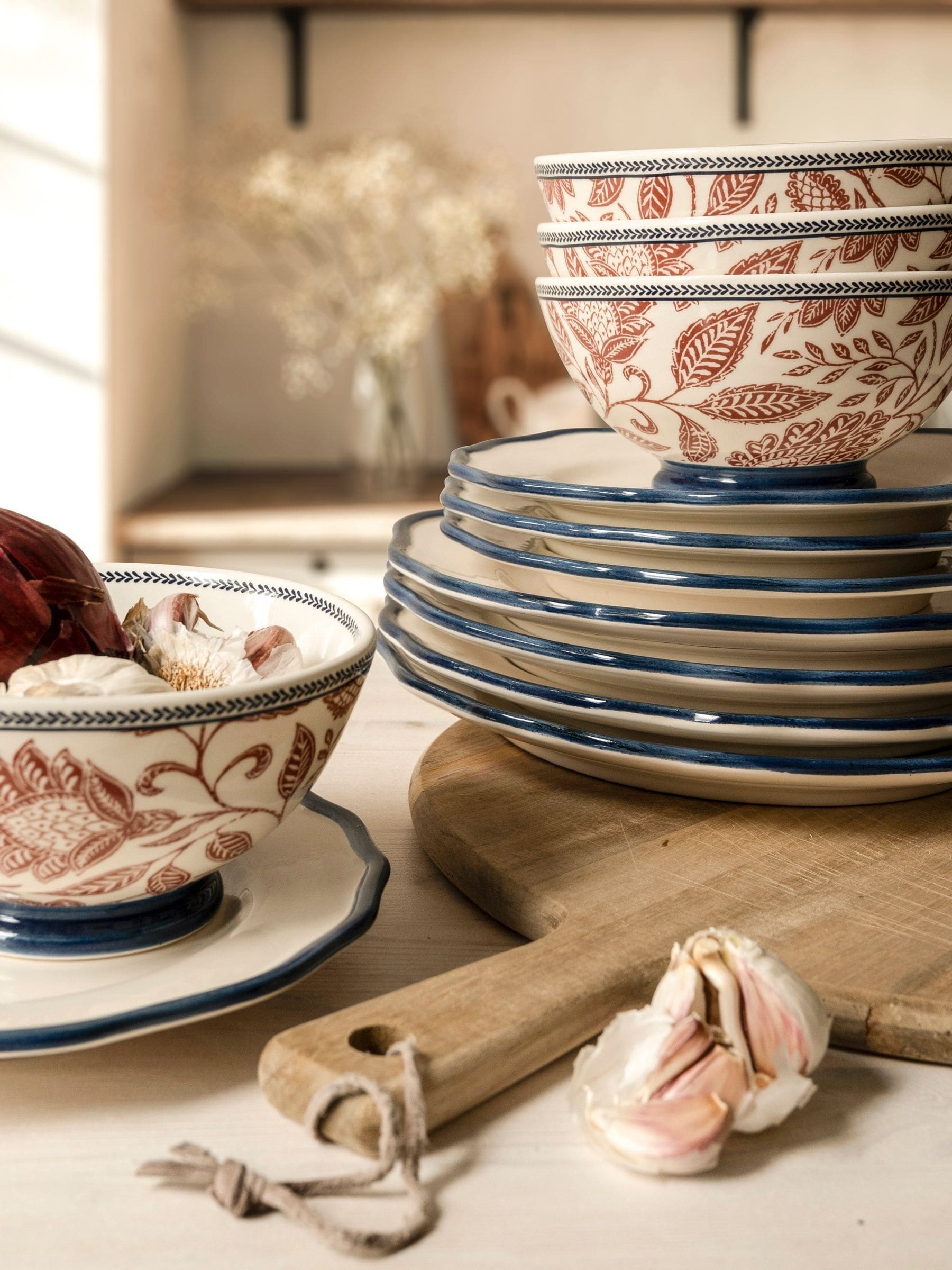 Buy Laura Ashley Terracotta 12 Piece Hedingham Collectables Dinner