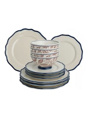 Laura Ashley Terracotta 12 Piece Hedingham Collectables Dinner Set - Image 3 of 3