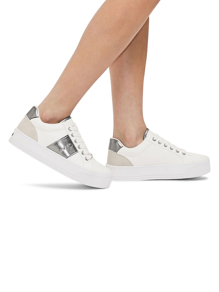 Carvela Natural Cosmic Bubble Trainers - Image 1 of 5