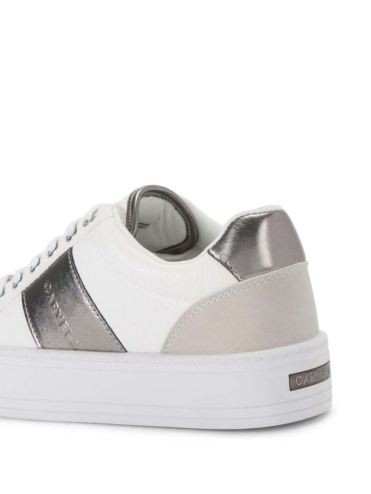 Carvela Natural Cosmic Bubble Trainers - Image 5 of 5