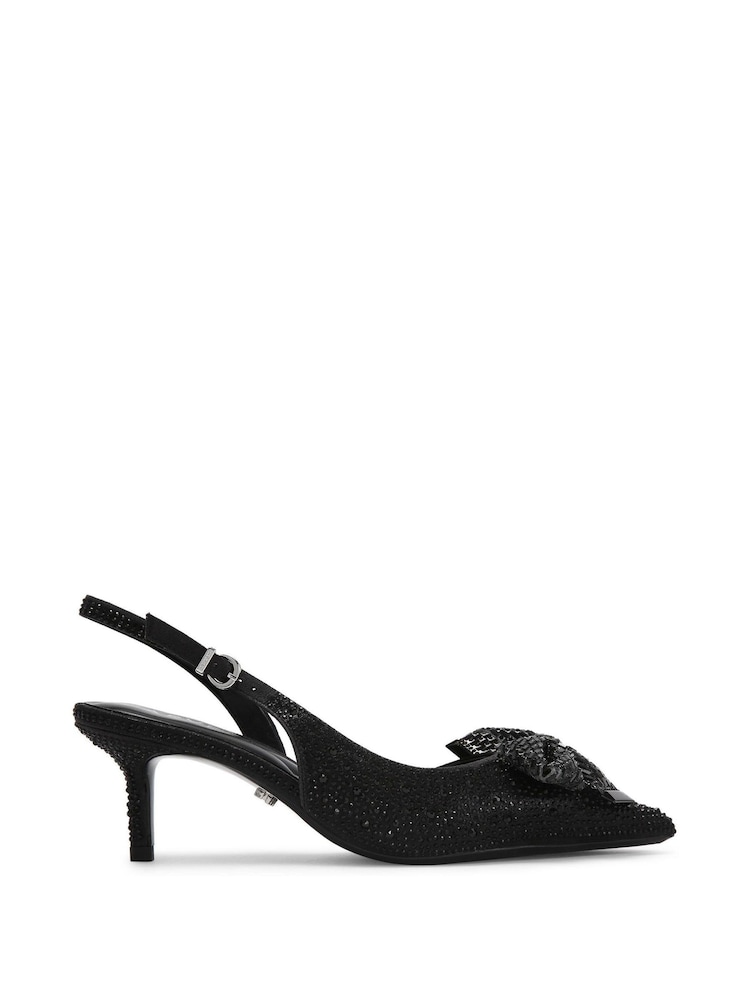 Carvela Regal Bow 2 Slingback Shoes - Image 2 of 5