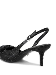 Carvela Regal Bow 2 Slingback Shoes - Image 4 of 5