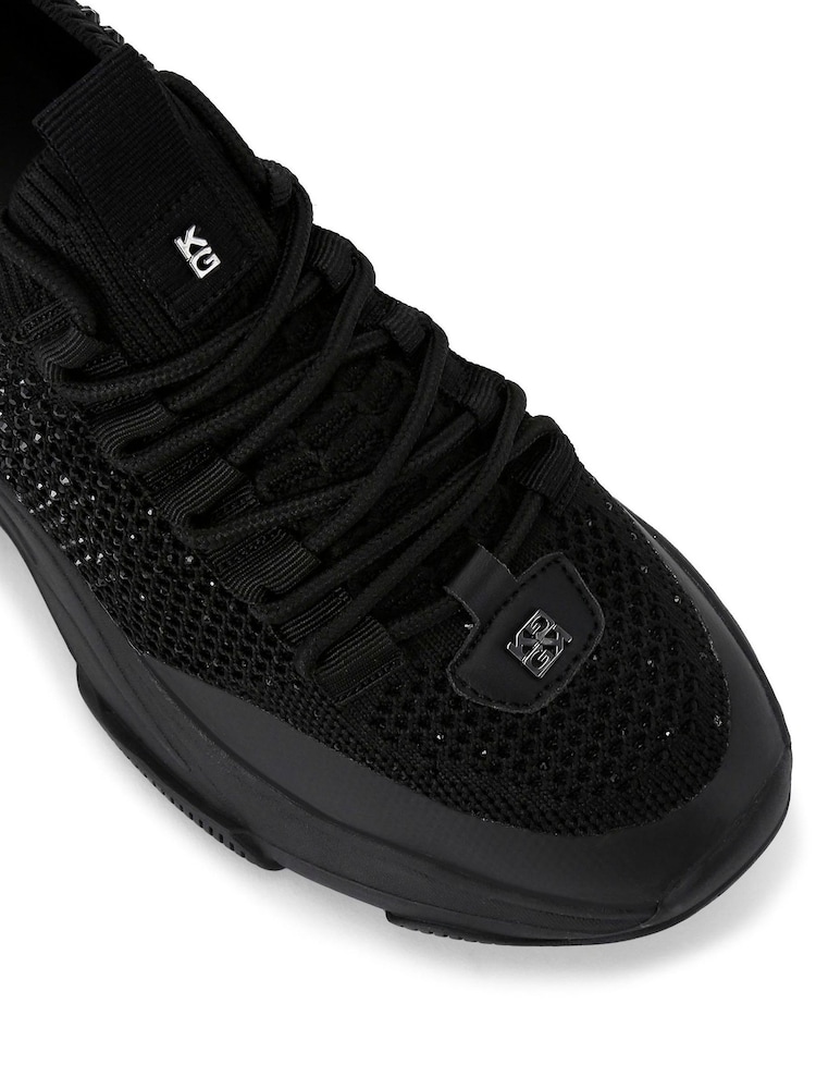 Negro cromo - KG Kurt Geiger Lively Trainers - Imagen 5 de 5