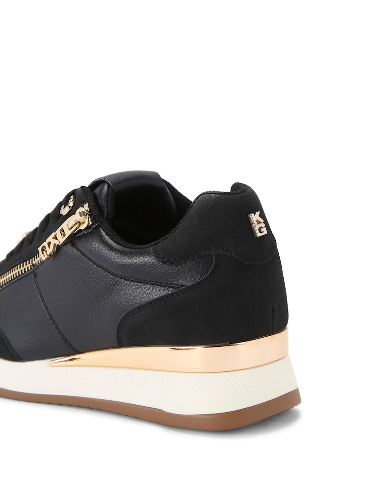 KG Kurt Geiger Black Trainers - Image 4 of 5