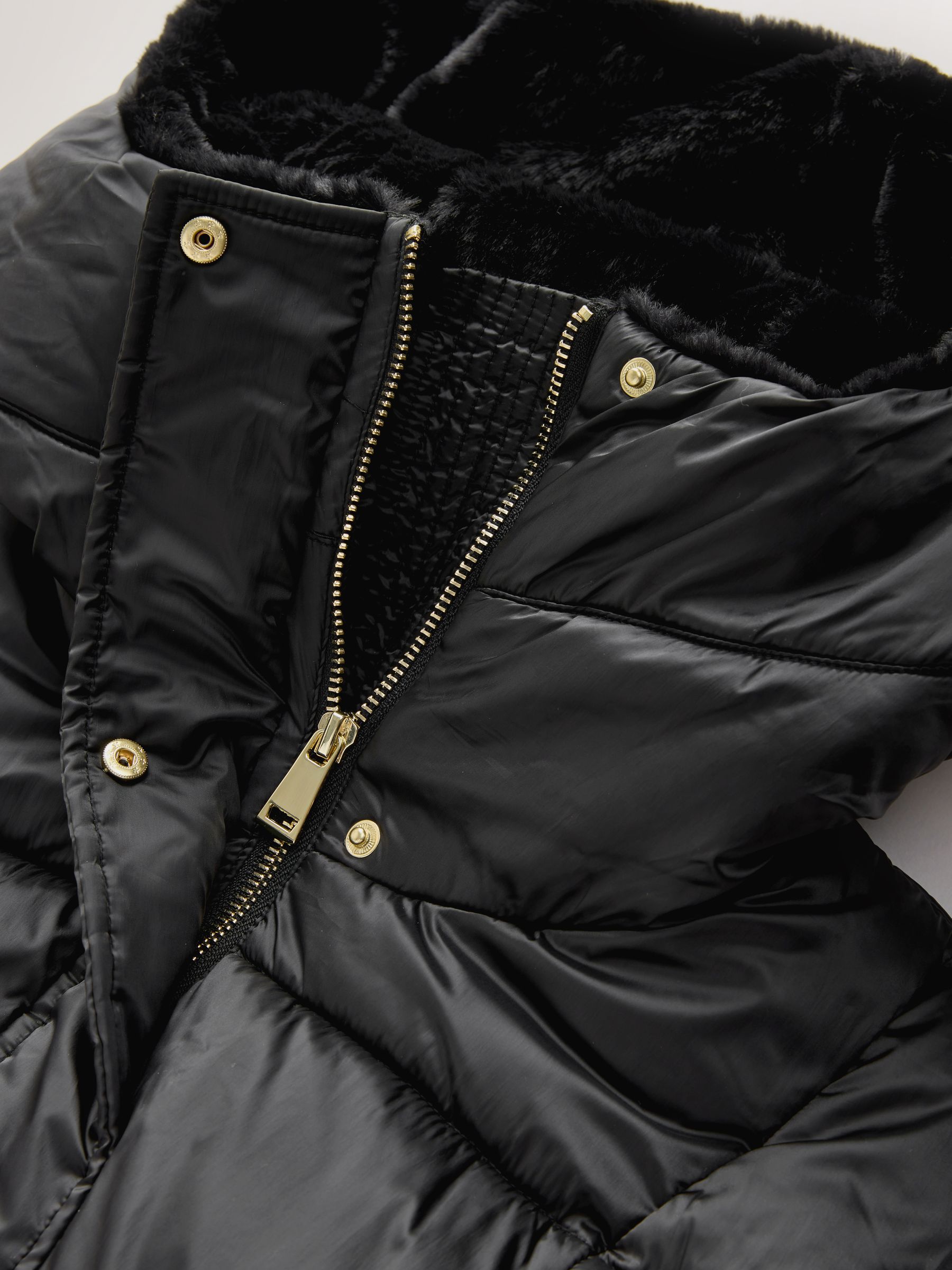 トップス ella_selectshop Big Collar Gilet Black Buy Black Padded Gilet from Next USA