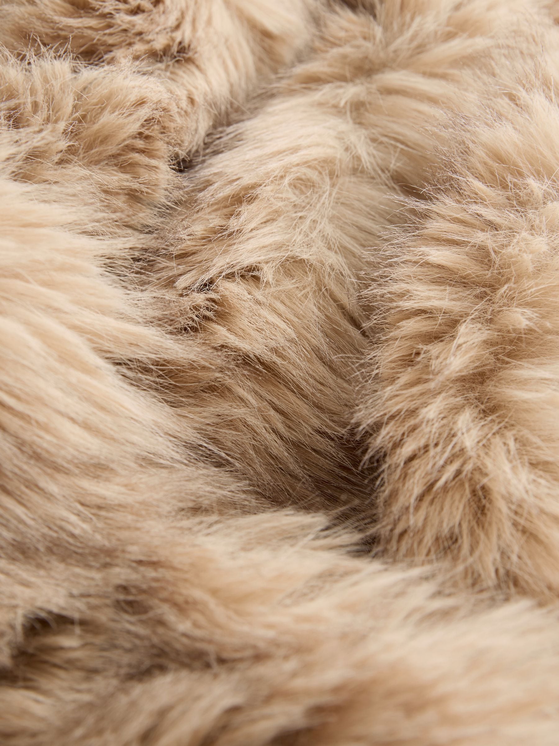 Buy Neutral Faux Fur Jacket from Next South Africa