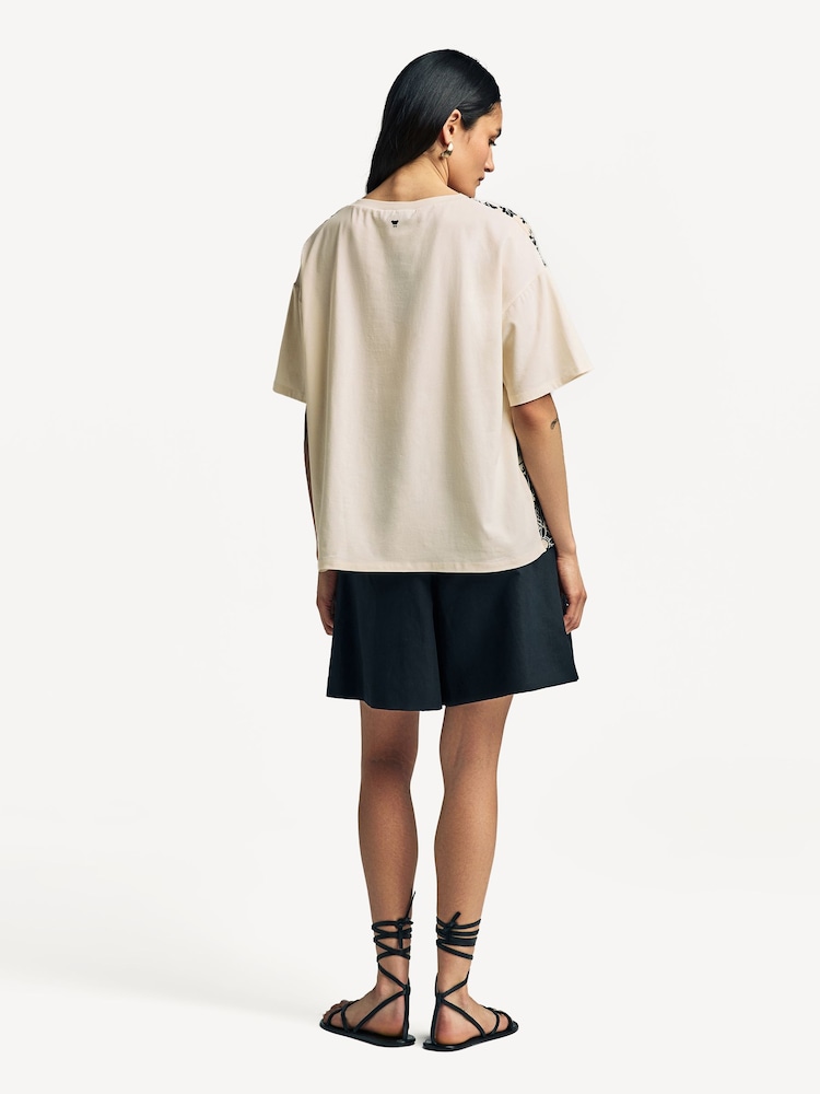 Weekend MaxMara White Pampas Top - Image 2 of 10