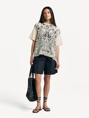Weekend MaxMara White Pampas Top - Image 3 of 10