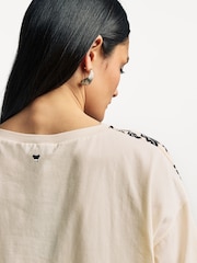 Weekend MaxMara White Pampas Top - Image 5 of 10