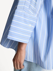 Weekend MaxMara Blue Hudsonlight Shirt - Image 6 of 11