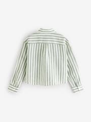 Weekend MaxMara Green Nolana Shirt - Image 7 of 11