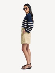 Weekend MaxMara Beige Cirino Bermuda Shorts - Image 4 of 5