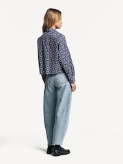 Weekend MaxMara Blue Ragtime Shirt - Image 3 of 5