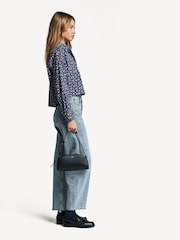 Weekend MaxMara Blue Ragtime Shirt - Image 4 of 5