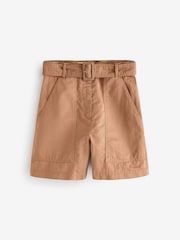 Weekend MaxMara Natural Cirino Bermuda Shorts - Image 6 of 12