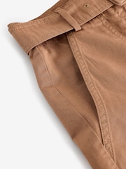 Weekend MaxMara Natural Cirino Bermuda Shorts - Image 9 of 12