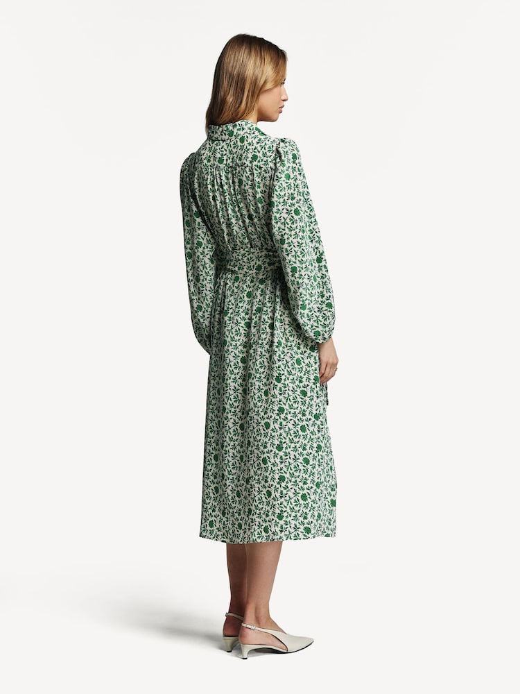Weekend MaxMara Green Wales Dress - Image 2 of 8