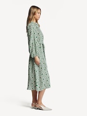 Weekend MaxMara Green Wales Dress - Image 3 of 8