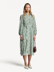Weekend MaxMara Green Wales Dress - Image 5 of 8