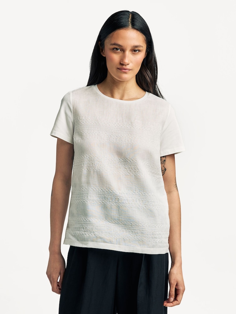 Weekend MaxMara White Bondeno Top - Image 1 of 8