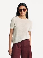 Weekend MaxMara White Pancone T-Shirt - Image 1 of 9